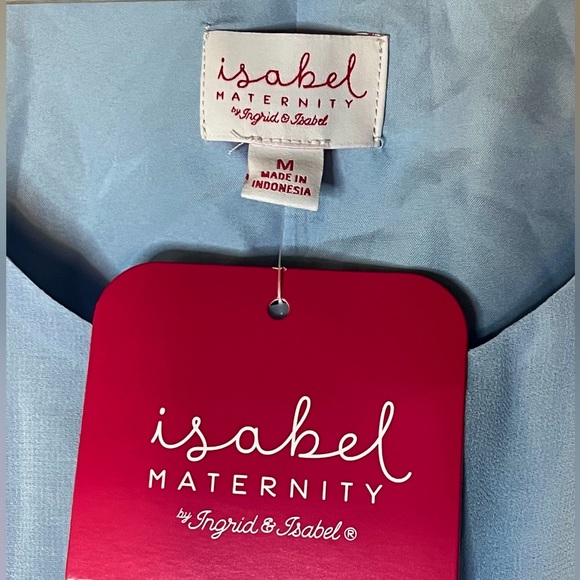 Isabel Maternity M Pleated Dress - Picture 3 of 4